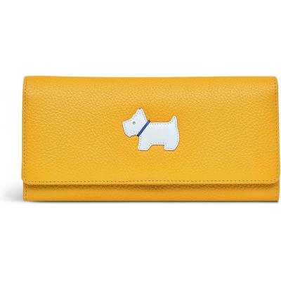 Loyal Dog Icon Yellow Wallet