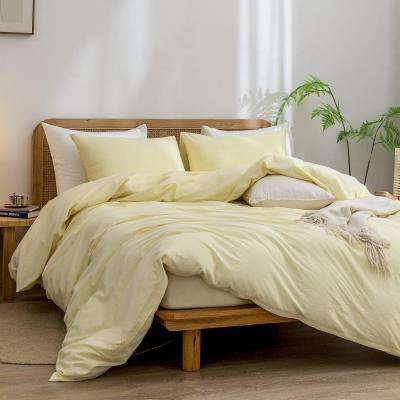 Yellow Super Soft Comfortable Unique and Lightweight 3 piece Home Bedding Set Solid Light