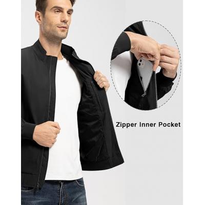 Men lightweight jacket windproof casual clothing