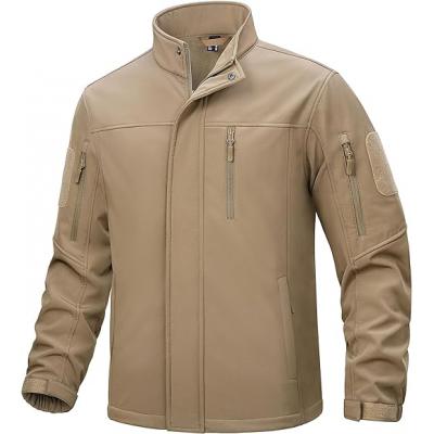 Wool Lining Hiking overcoat Jacket Tactical Waterproof Soft Shell Jacket