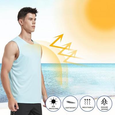 Running Tank Top UV Protection Sleeveless Sweatshirt